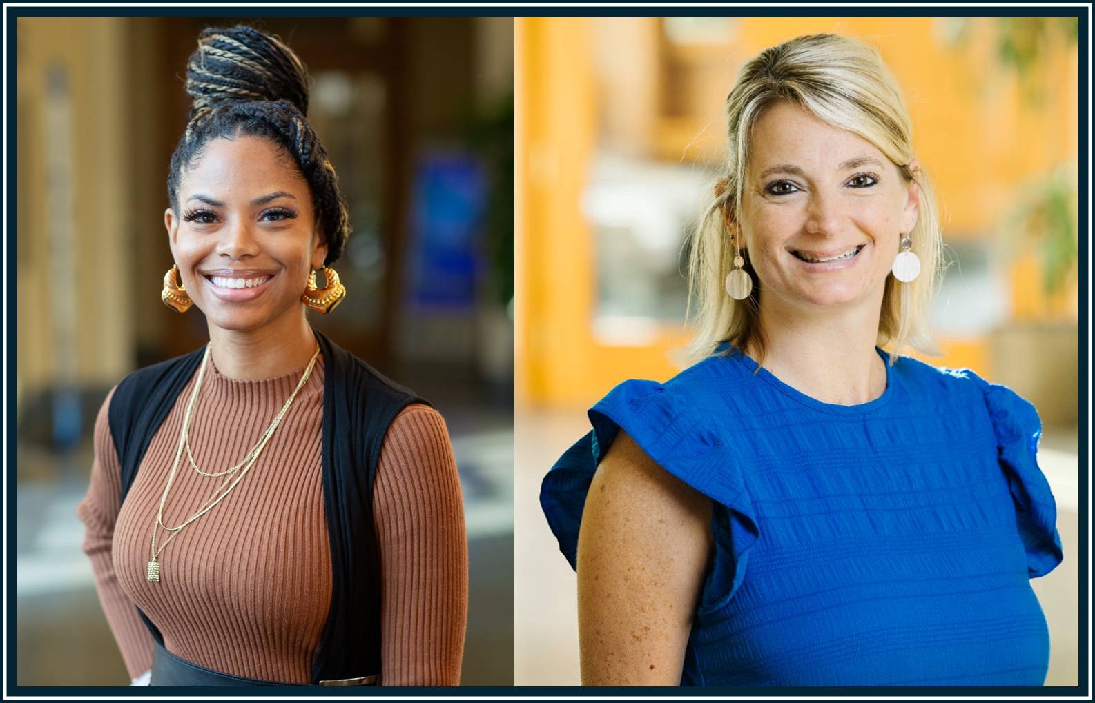 Katie Scheuerle, BSW Internship Coordinator and Tamara Jones, LLBSW; MSW SO President